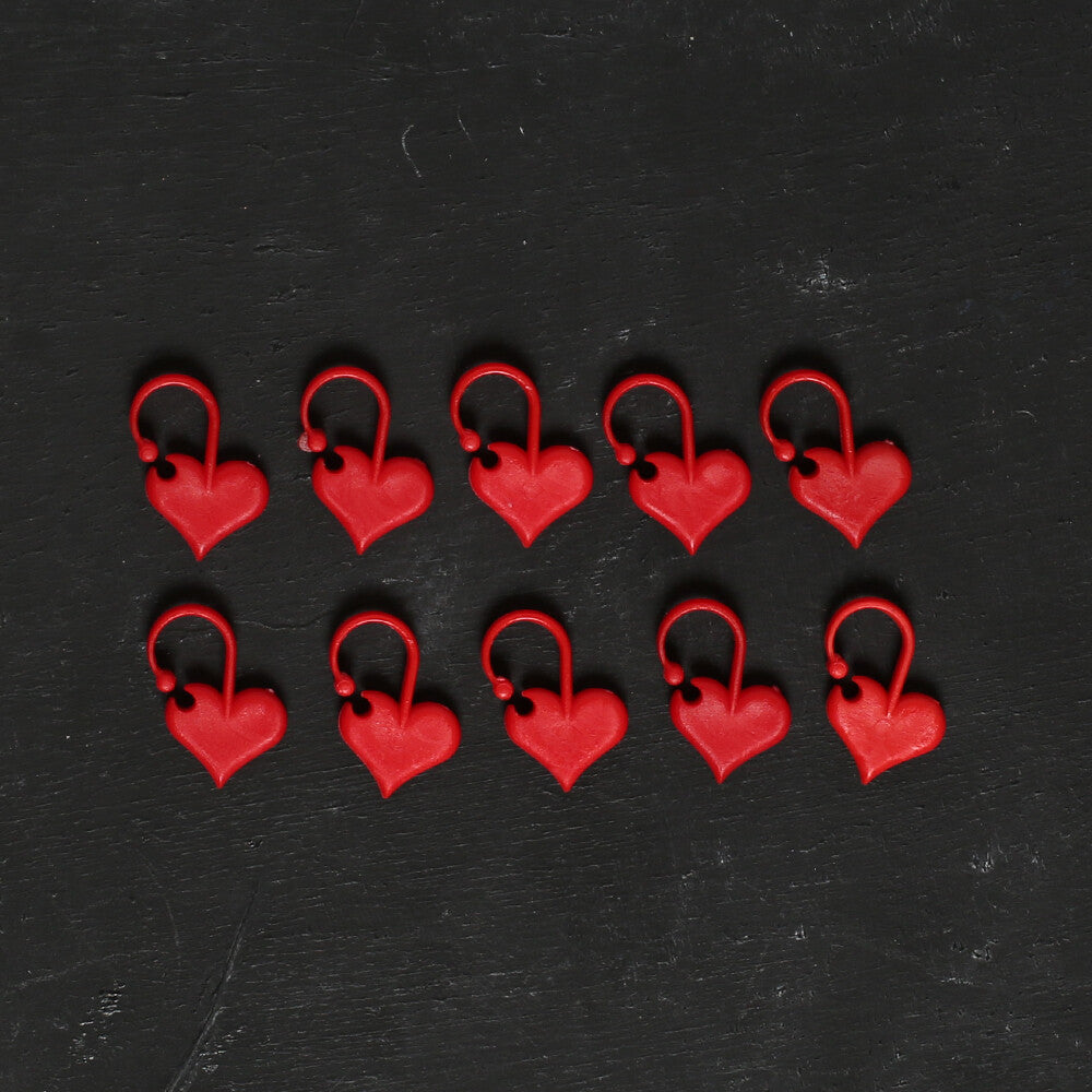 Addi Love 10'lu Kalp İlmek İşaretleyici - 407-7